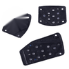 Manual Transmission Cars 3 x Non-Slip Gas Brake Clutch Pedal Covers