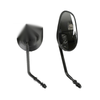 Harley Road Street Glide Softail XL883 1200 Mirrors Pair Black (2004-2023)