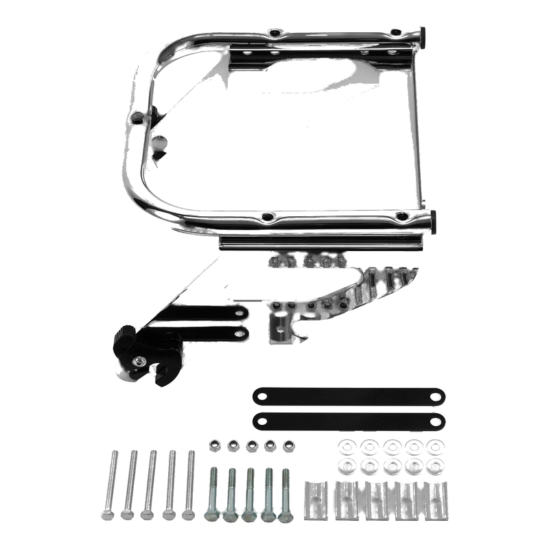 Harley Touring Road King Street Glide Chrome Luggage Rack (1997-2008)