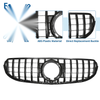 Mercedes-Benz GLC300 2020-2021 Gloss Black Front Upper Bumper Grille