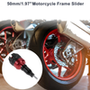 Motorcycle 12mm Aluminum Alloy Plastic Motorcycle Slider Frame