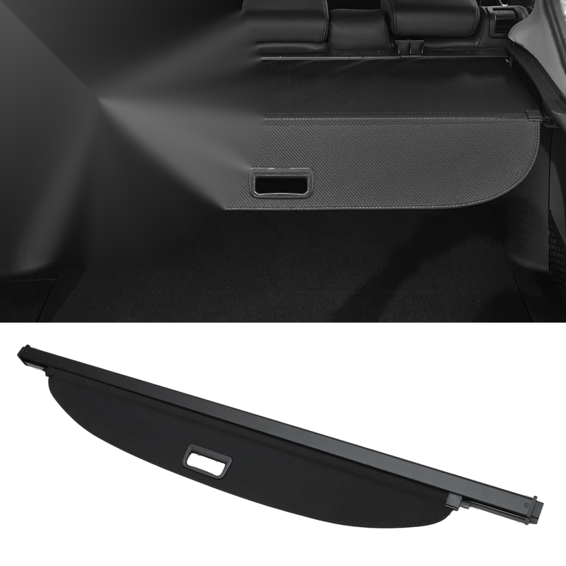 Ford Explorer (2022-2025) Black Retractable Cargo Cover
