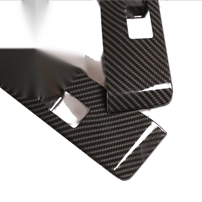 Toyota Tacoma 4x Carbon Fiber Inner Window Switch Panel Cover Trim (2016–2023)