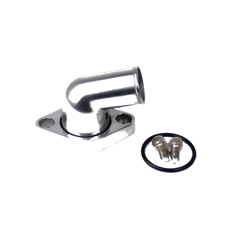 Chevy SBC 350 Aluminum Thermostat Housing Water Neck