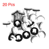 BMW E46 E90 F30 X5 X3 E60 20 x Plastic White Retainer Clips