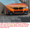BMW 3 Series F30 328i 335i Matte Black Front Kidney Grille (2012-2016)