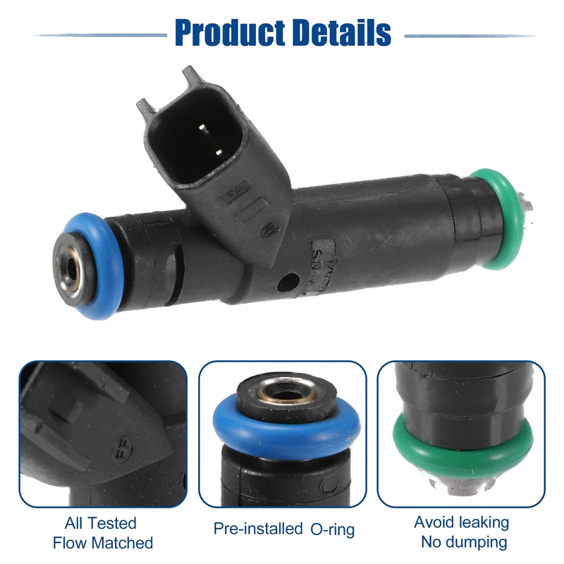 Ford Mustang 3.8L 3.9L V6 6 x Fuel Injector Nozzles (2002-2004)