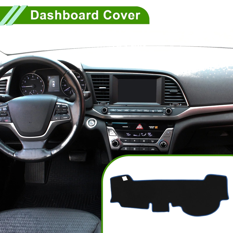 Honda N-WGN JH3 / JH4 2019-2024 Black Blue 1 x Anti-Slip Dashboard Cover