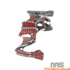 Harley Chopper Cafe Racer Skull Skeleton Headlight Visor