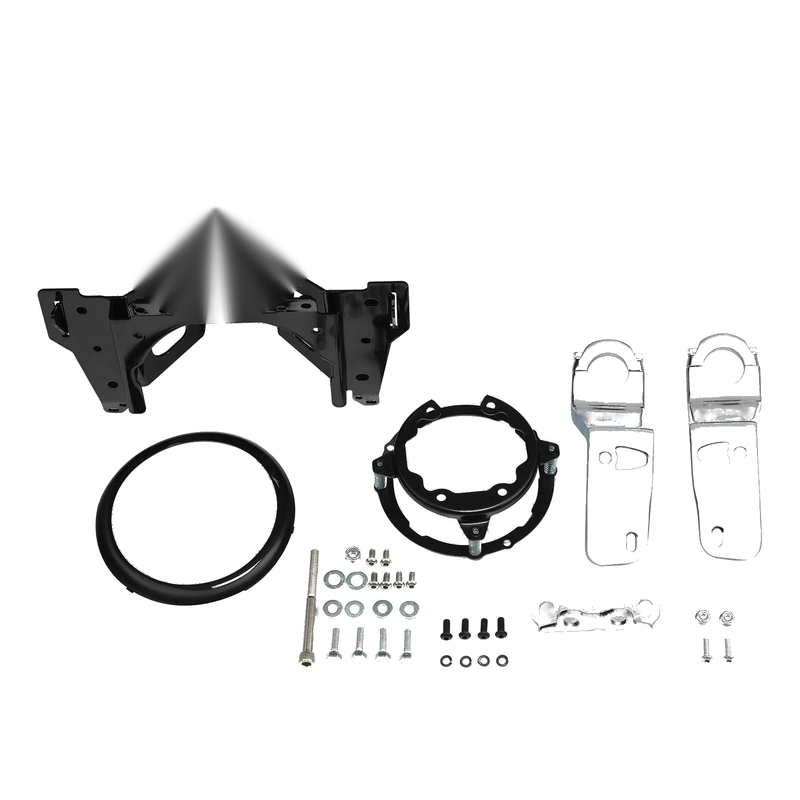 Harley Low Rider ST Headlight Fairings Windshield Mount Brackets (2022-2025)