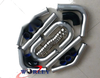 Car 2.25" Aluminum Universal Intercooler Turbo Piping Kit