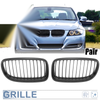 BMW E90 E91 2009-2011 Front Grille Matte Black Kidney Grill