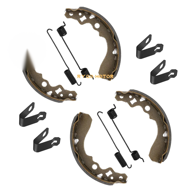 Kawasaki Mule 500 550 2 x Brake Drum with Bolts & Brake Shoes
