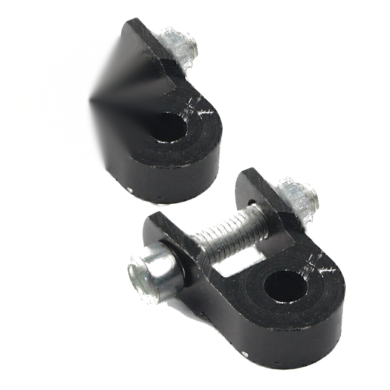 CRF50 KLX110 TTR50 DRZ110 Black 2 x Shock Absorber Extender Riser