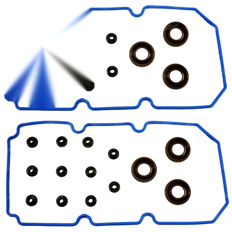Chrysler 300C 3.5L SOHC Rocker Valve Cover Gasket Kit (2005 - 2012)