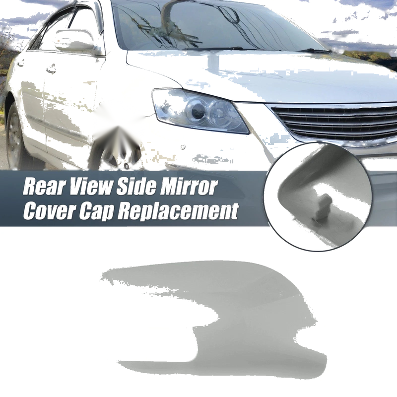 Toyota Camry Right Side Car Mirror Cover Cap Gray (2006–2011)