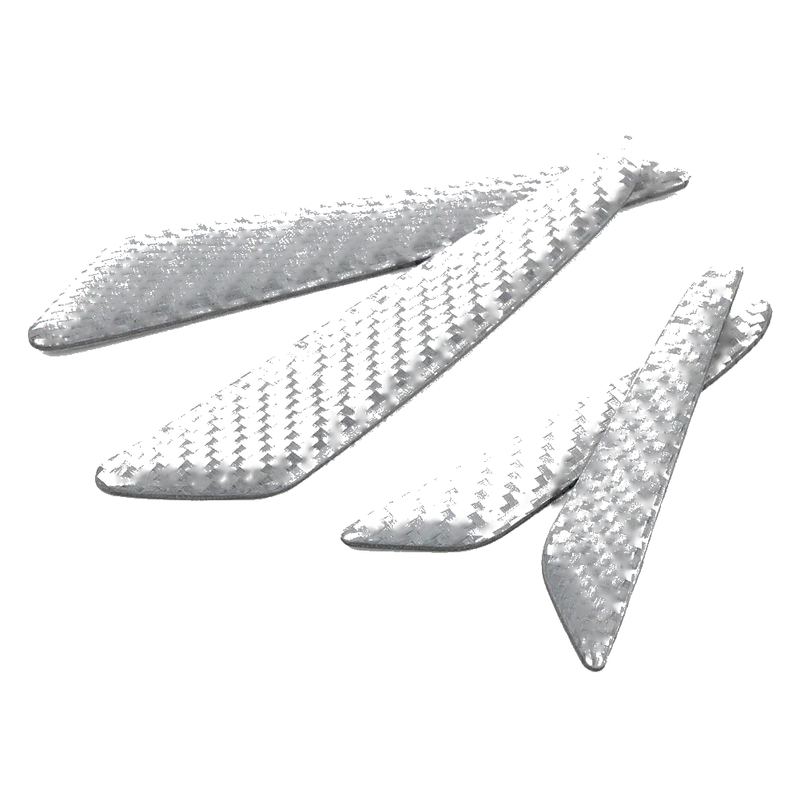 Mercedes Benz 4x Carbon Fiber Door Protective Strips