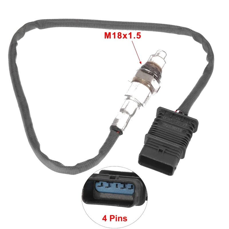 BMW 435i Oxygen Sensor Air Fuel Ratio Downstream O2 Sensor (14-16)