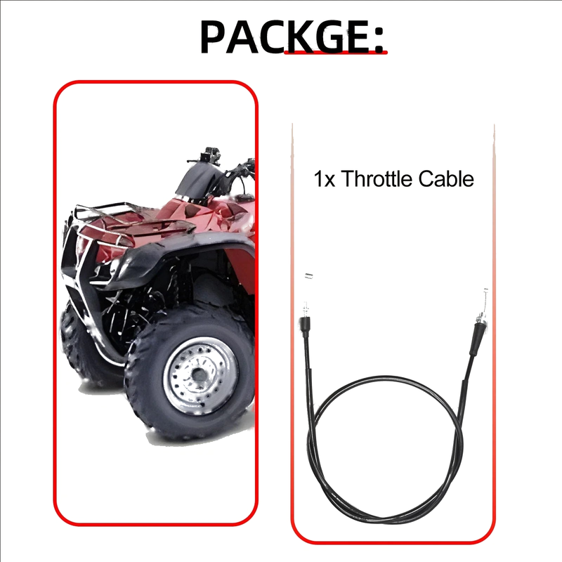 Honda Foreman 450 TRX450 1998-2004 Throttle Cable