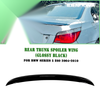 BMW 5 Series E60 (2004-2010) Gloss Black Rear Spoiler Lip