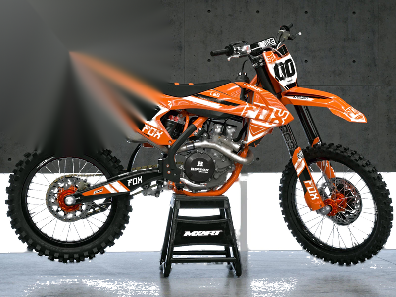 KTM SX 85 GLOW STYLE Sticker Kit Custom Decals (2018-2022)