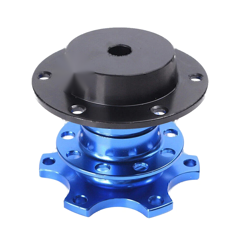 Sparco Momo Blue Steering Wheel Quick Release Hub Adapter