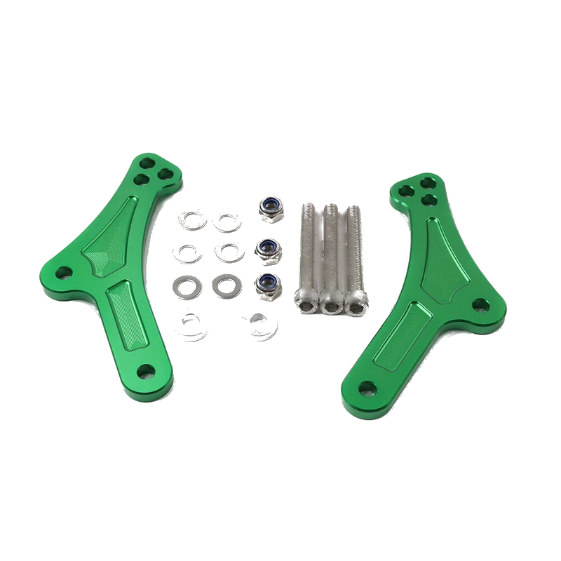 Kawasaki ZX25R ZX4R 2023+ Green Adjustable Lower Suspension Links