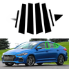 Hyundai Elantra 8 Pcs Glossy Black Door Trim Window Pillar Posts (2017-2020)