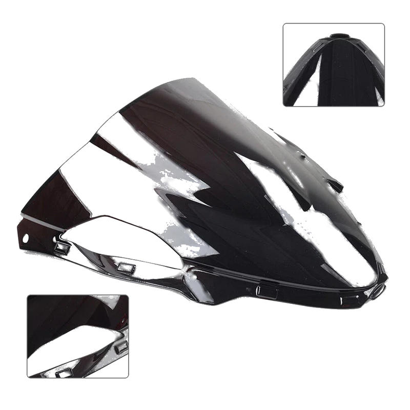Kawasaki Ninja ZX-6R ZX636 (2024) Black Front Windscreen