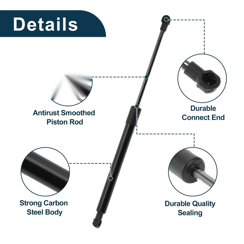 BMW 135i Convertible / Coupe Front Hood Lift Supports Struts (2007-2013)