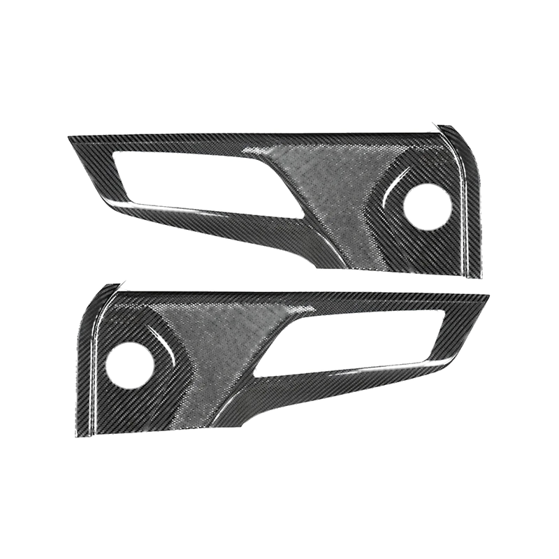 Ford Mustang Dry Carbon Fiber Door Bowl Speaker Covers (2024-2025)