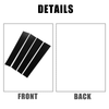 Dodge Ram 4 x Car Door Cover Trim Pillar Post Stickers (2010-2023)