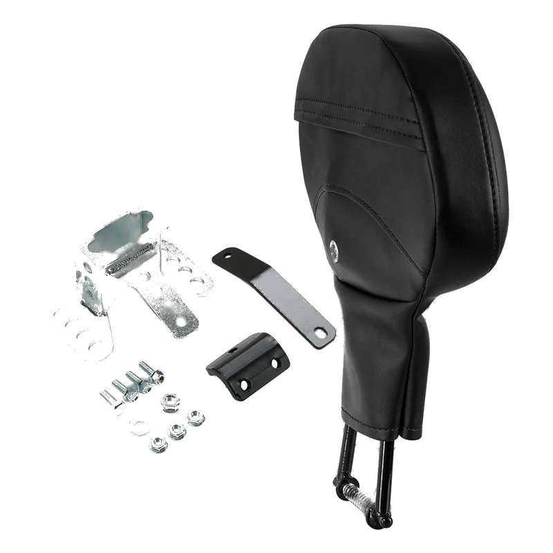 Harley Touring Street Glide Trike Black Rider Backrest Pad (1988-2023)