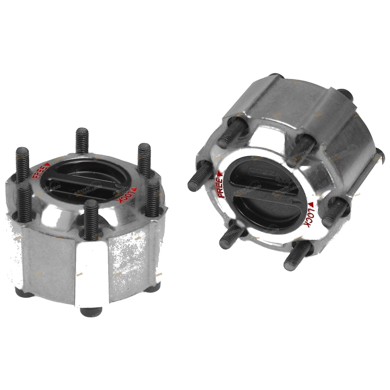 Navara Pathfinder Terrano D21 D22 4X4 Alloy Free Locking Wheel Hub Set
