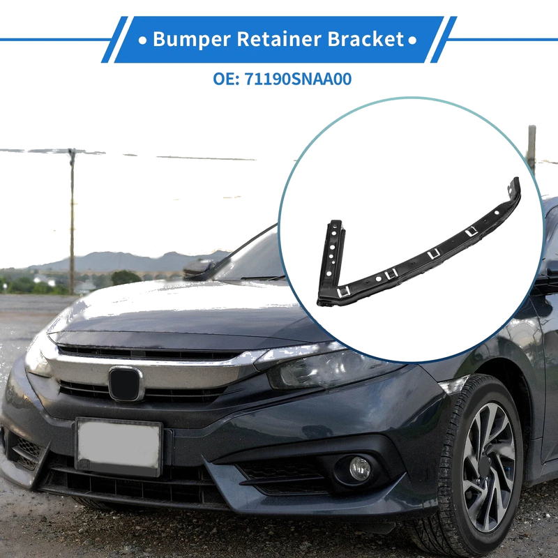 Honda Civic Front Left Bumper Retainer Bracket (2006-2011)