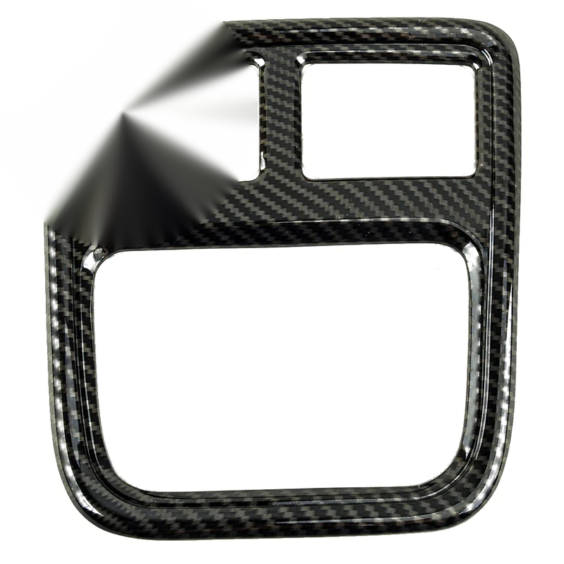 Dodge Charger Carbon Fiber ABS Rear Air Vent Frame Cover (2011-Present)