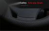 Universal Models 15" PU Leather Nonslip Car Steering Wheel Cover