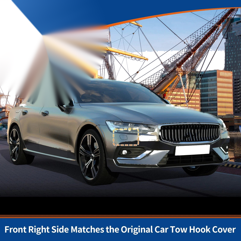Volvo S60 (2011-2013) - Red Front Right Tow Hook Cover