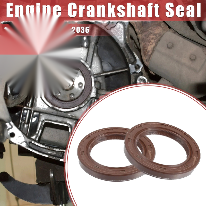 Toyota Avalon (2005-2018) Rubber Engine Crankshaft Seals