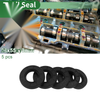 Oil Seal Rotary Shaft Seal NBR Rubber 28x55x10mm Black