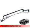 Isuzu D-Max 2012-2019 White Visor Windshield Monsoons (2012-2019)
