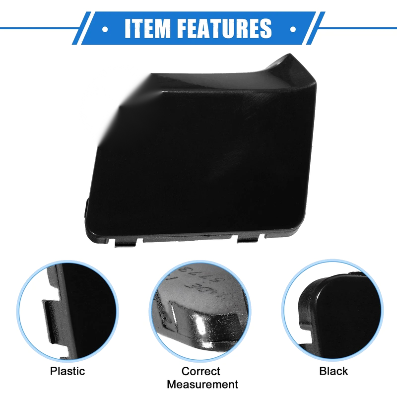 Subaru Impreza (2010-2014) Glossy Black Front Bumper Tow Eye Hook Cover