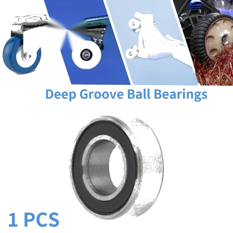 Scooter Skateboard Wheel Deep Groove Ball Bearings 6x12x4mm 1 Pc