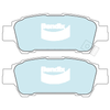 Toyota Avensis ACM20 ACM21 Rear Disc Brake Pads Set (2001–2010)