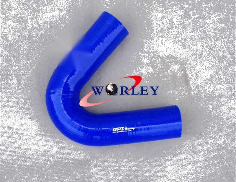 Turbo Pipe - Blue 2" 51mm 135° Bend Elbow Silicone Coupler Hose