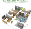 Home Self-Powered IPX7 Waterproof Wireless Doorbell Chime