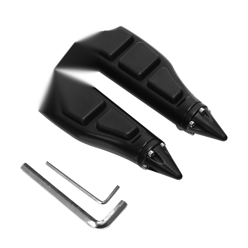 Harley Touring Dyna Softail Foot Pegs 1.25'' Highway Bar Mount