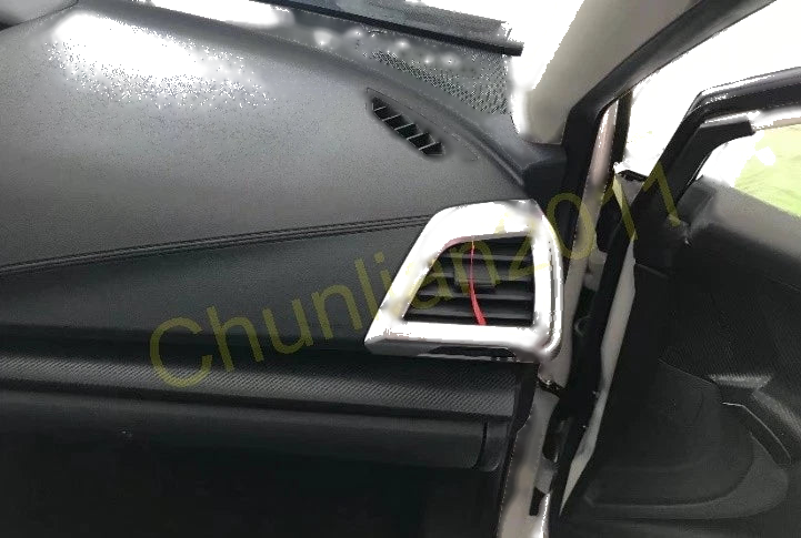 Subaru XV 2 x Matte ABS Interior Side Air Vent Outlet Cover Trim (2018-2021)