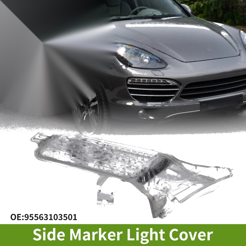 Porsche Cayenne 1x Left Side Marker Light Cover (2011 - 2014)