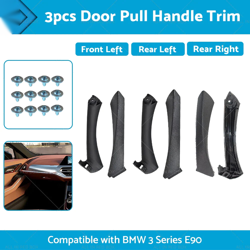 BMW E90 3 Series Inner Door Panel Handle Pull Trim Cover (2007-2013)